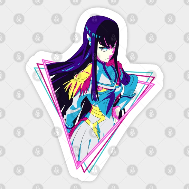 Kill la Kill - Satsuki Sticker by mounier